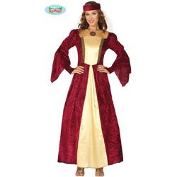 Middeleeuwen & Renaissance Kostuum | Bekoorlijke Hofdame Slot Zuylen | Vrouw | Maat 42-44 | Carnaval kostuum | Verkleedkleding